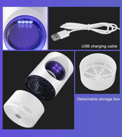 Lampe Anti-Moustiques USB – Sécurisée et Silencieuse