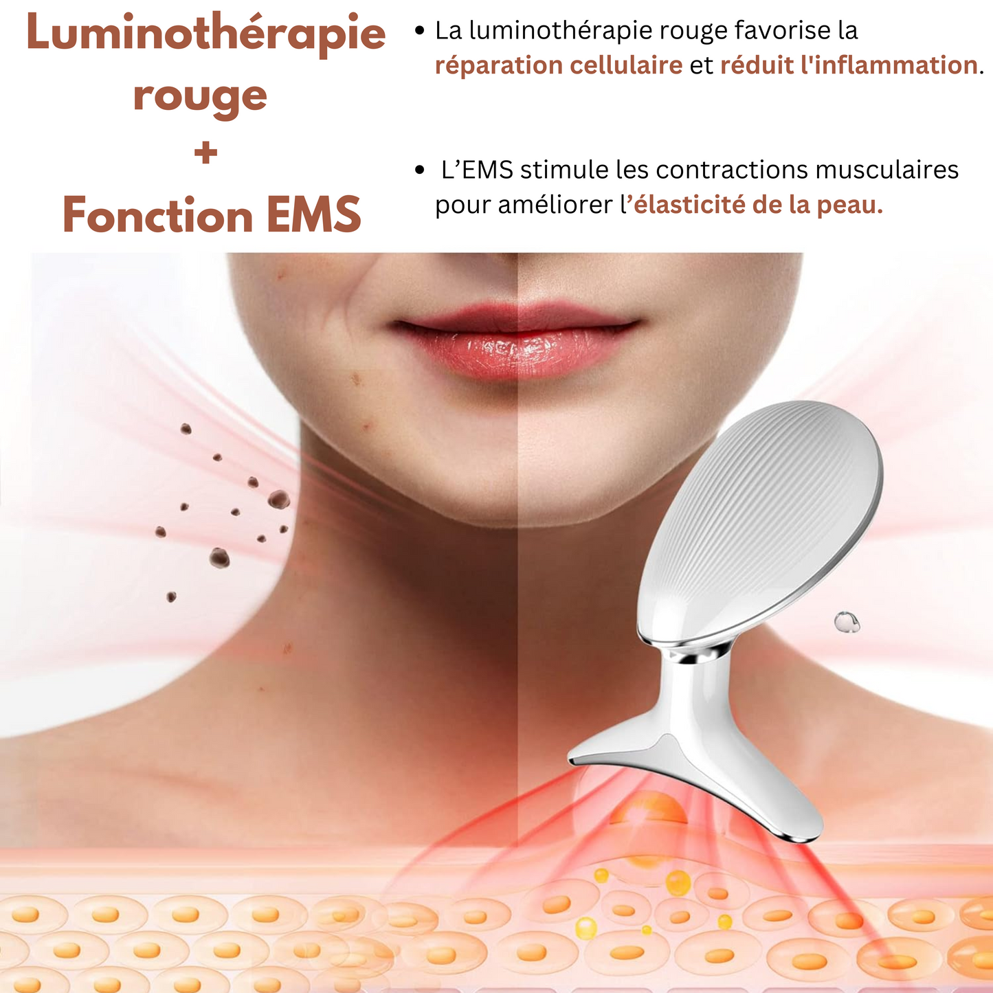 ✨ Appareil Beauté Visage et Cou – Lifting et Beauté à Domicile